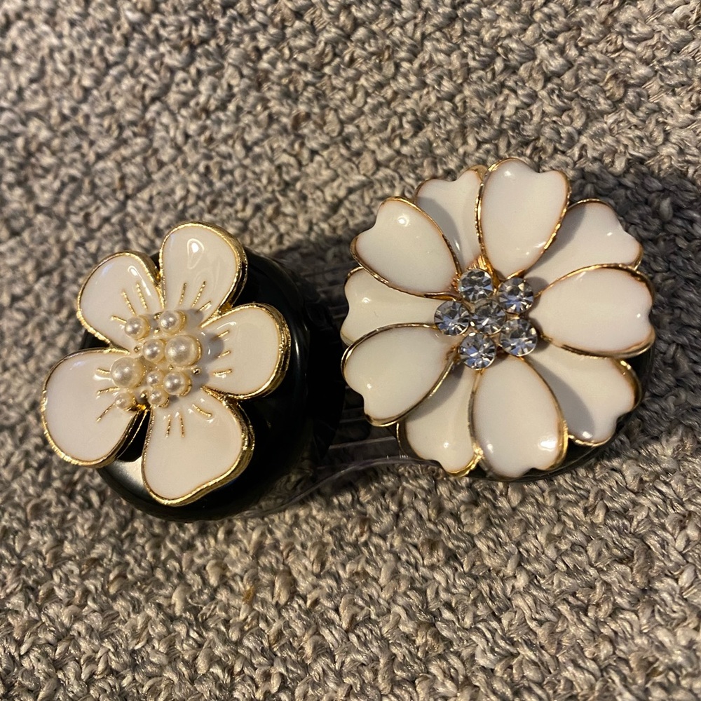 Pretty Floral Lens Case - #002